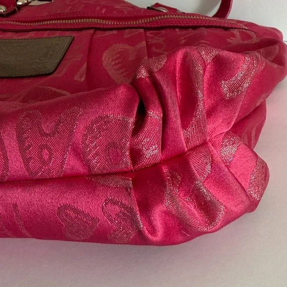 Coach Poppy Storypatch Limited Edition Hot Pink Tote - Picture 8 of 16